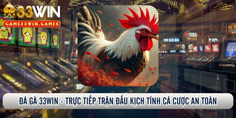 Hướng dẫn tham gia đá gà 33Win an toàn và tiện lợi