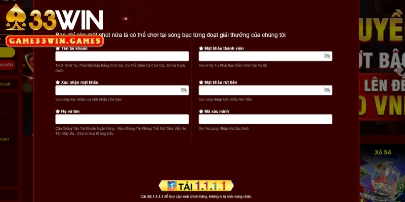 Hướng dẫn đăng ký mới
